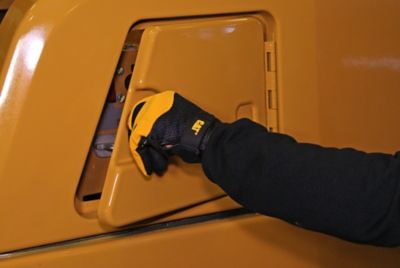 Image showing  Breathable Mesh Back Utility Work Gloves with Padded Palm
