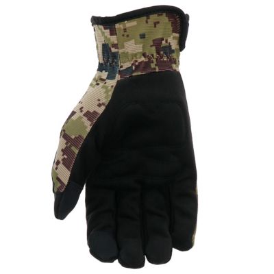 Image showing  Touchscreen Padded Palm Utility Work Gloves