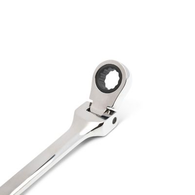 Image showing  8mm X 10mm 90T 12 Point GearBox Double Flex Ratcheting Wrench