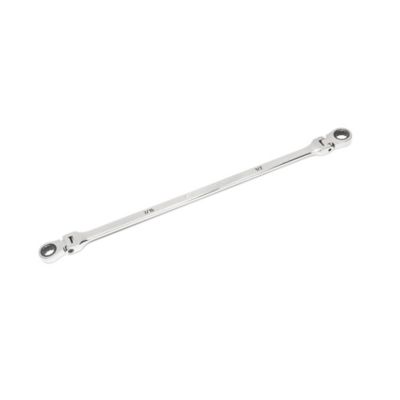 Image showing  7/16in. X 1/2in. 90T 12 Point GearBox Double Flex Ratcheting Wrench