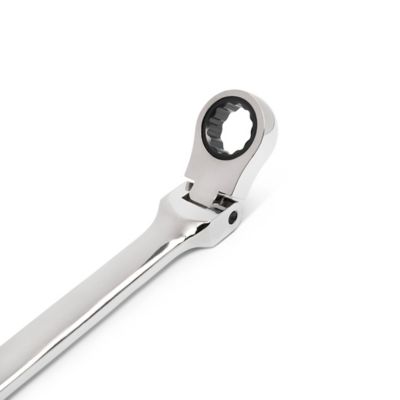 Image showing  16mm X 18mm 90T 12 pt. GearBox Double Flex Ratcheting Wrench