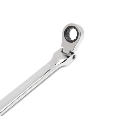 Image showing  9/16 x 5/8in. 90T 12 Point GearBox Double Flex Ratcheting Wrench