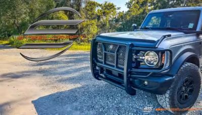 Image showing 1 th Steelcraft HD Grille Guard 2021-2025 Ford Bronco Full Size