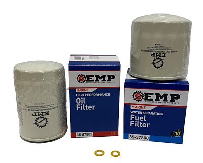 EMP - Engineered Marine Products Engine Service Kit, 100 hr, 4.3L Carb with remote oil filter 1993 and Newer, 92-92711