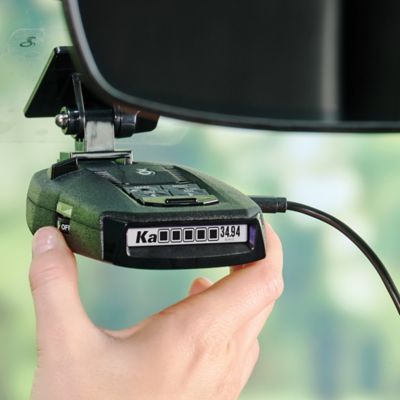 Image showing  RAD 490i Laser Radar Detector with LaserEye Detection, Bluetooth, False Alert Filtering, and Adjustable-Angle Mount