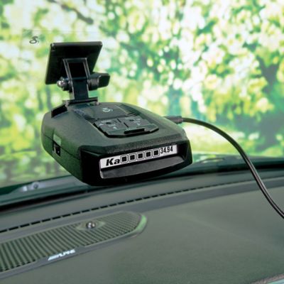 Image showing  RAD 490i Laser Radar Detector with LaserEye Detection, Bluetooth, False Alert Filtering, and Adjustable-Angle Mount