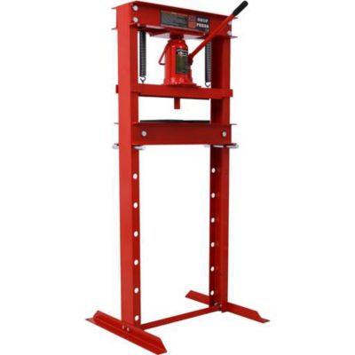 TMB 20 Ton Bottle Jack Shop Press, Red