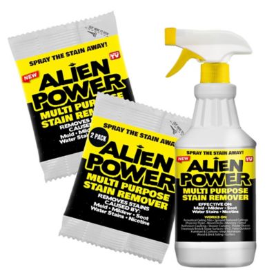 Alien Power Spray Mold Remover Spray, Super Concentrated Stain Remover 24 oz. All Purpose Cleaner Spray, 2 pk.