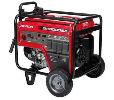 Image showing  7000/4500-Watt Electric and Recoil Start Gasoline Portable Generator with Bluetooth and CO-MINDER