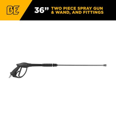 BE Power Equipment 36 in. PW Gun & Wand Assembly for Cold Water