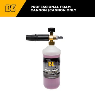 BE Power Equipment Professional PW Foam Cannon with Adjustable Flow