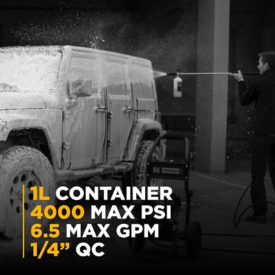 Image showing 1 th BE Power Equipment Professional PW Foam Cannon with Adjustable Flow