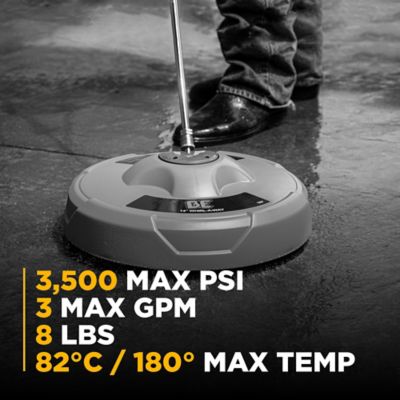 Image showing  15 in. Whirl-A-Way PW Surface Cleaner