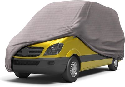 Seal Skin Covers Waterproof Van Cover, Multi-Layer PEVA, UV Snow & Wind Protection, 261 in.-288 in.