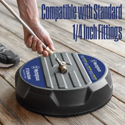 Image showing  3400 PSI 2.6 GPM Cold Water Gas Pressure Washer with 3400 PSI Surface Cleaner