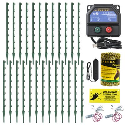 Zareba AC Electric Fence Garden Kit