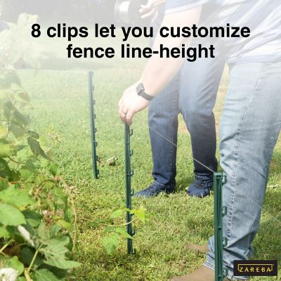 Image showing 7 th Zareba AC Electric Fence Garden Kit