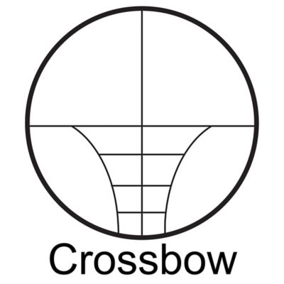 Image showing  4x32mm Contour Crossbow Rifle Scope, Mossy Oak Break-Up Camo