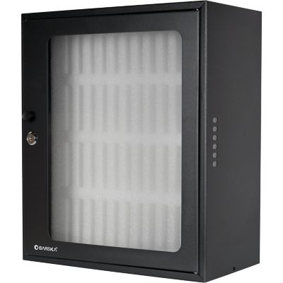 Barska 48 Capacity Smartphone Lock Box with Key Lock & Carry Handle