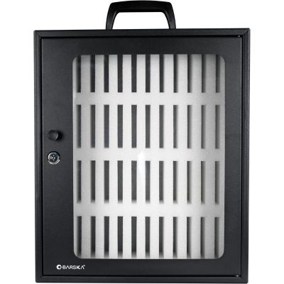 Image showing  48 Capacity Smartphone Lock Box with Key Lock & Carry Handle