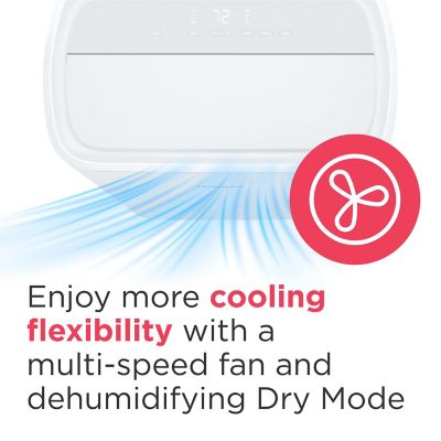Image showing  14,000 BTU 115V 450 Sq. Ft. Portable Air Conditioner with 12,000 BTU Heater