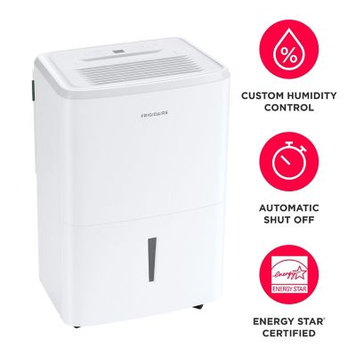 Image showing 3 th Frigidaire 50 Pint Dehumidifier for Medium & Large Rooms