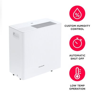 Image showing 3 th Frigidaire 50 Pint Dehumidifier with Pump for Medium and Large Rooms, White