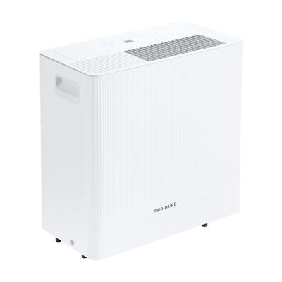 Image showing 6 th Frigidaire 50 Pint Dehumidifier with Pump for Medium and Large Rooms, White