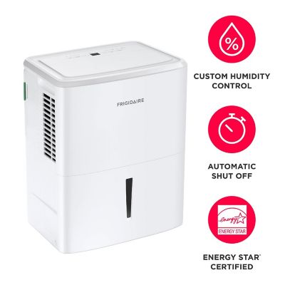Image showing  35 Pint Smart Dehumidifier for Small, Medium and Large Rooms, White
