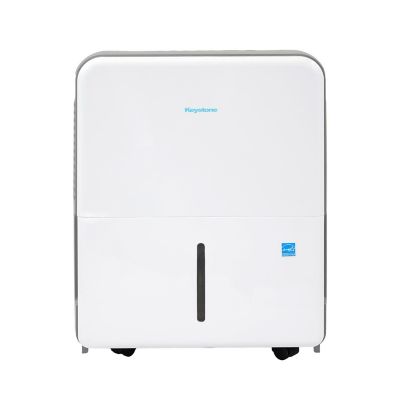Keystone 35 Pint Portable Dehumidifier for 3,000 sq. ft. in White with Energy Star Certification