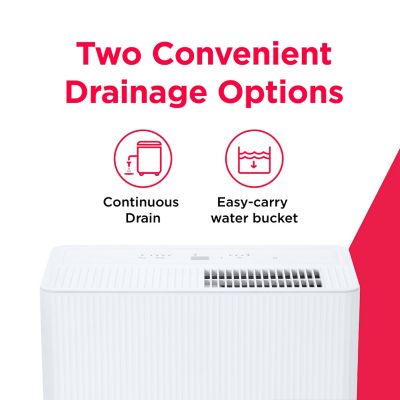 Image showing  22 Pint Dehumidifier for Small and Medium Sized Rooms, White