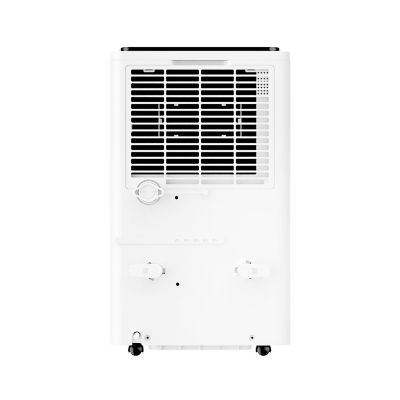 Image showing 3 th Whirlpool 32 Pint Dehumidifier for 1,500 sq. ft. with Caster Wheels & Carry Handles in White