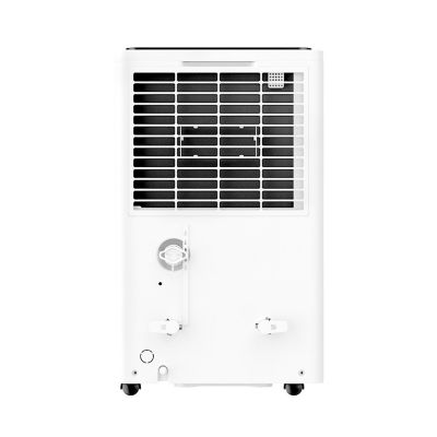 Image showing  25 Pint Dehumidifier for 1,500 sq. ft. with Caster Wheels & Carry Handles in White
