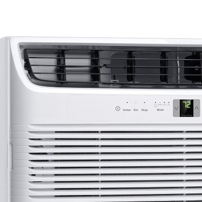 Image showing 8 th Frigidaire 8,000 BTU DOE 115 V Wall Air Conditioner Cools 350 sq. ft. with Remote and Wi-Fi Enabled, White