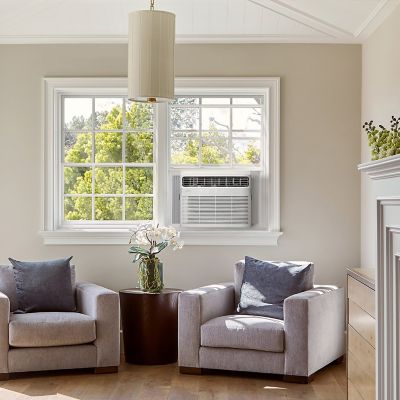 Image showing 8 th Frigidaire 18,000 BTU DOE 115 V Window Air Conditioner Cools 1,000 sq. ft. with Supplemental Heat and Wi-Fi Enabled, White