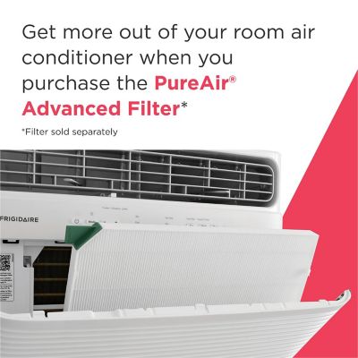 Image showing 3 th Frigidaire 12,000 BTU (DOE) 115V Window Air Conditioner Cools 550 sq. ft. with Supplemental Heat and Wi-Fi Enabled in White