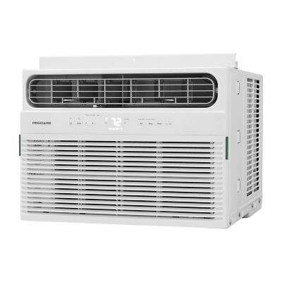 Image showing  12,000 BTU (DOE) 115V Window Air Conditioner Cools 550 sq. ft. with Remote and Wi-Fi Enabled in White