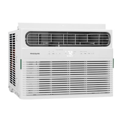 Image showing  12,000 BTU DOE 115 V Window Air Conditioner Cools 550 sq. ft. with Remote and Wi-Fi Enabled, White