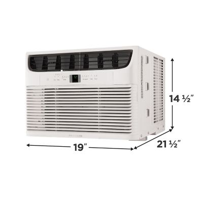 Image showing 1 th Frigidaire 12,000 BTU (DOE) 115V Window Air Conditioner Cools 550 sq. ft. with Fan & Dehumidifier and Wi-Fi Enabled in White