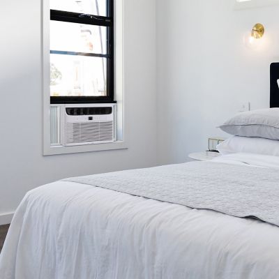 Image showing 7 th Frigidaire 12,000 BTU (DOE) 115V Window Air Conditioner Cools 550 sq. ft. with Fan & Dehumidifier and Wi-Fi Enabled in White