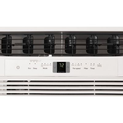 Image showing 9 th Frigidaire 12,000 BTU (DOE) 115V Window Air Conditioner Cools 550 sq. ft. with Fan & Dehumidifier and Wi-Fi Enabled in White
