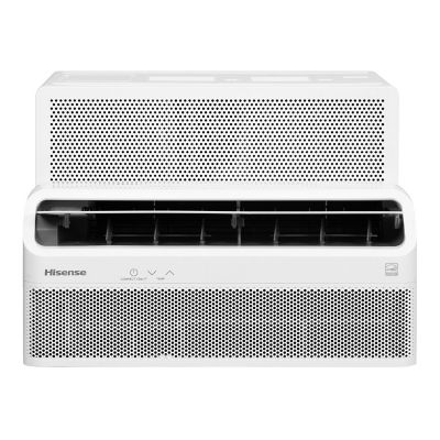 Hisense 10,000 BTU DOE 115 V Window Inverter Air Conditioner Cools 450 sq. ft. with Wi-Fi Enabled in White