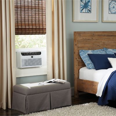 Image showing 8 th Frigidaire 8,000 BTU (DOE) 115V Window Air Conditioner Cools 350 sq. ft. with Fan & Dehumidifier and Wi-Fi Enabled in White