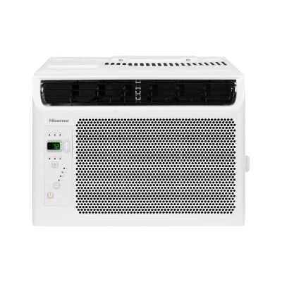 Hisense 6,000 BTU DOE 115 V Window Air Conditioner Cools 250 sq. ft., White