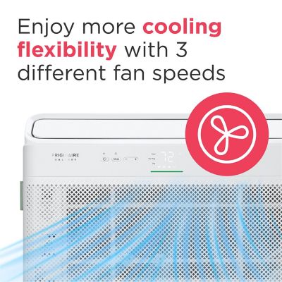Image showing 8 th Frigidaire Gallery 8,000 BTU DOE 115 V Inverter Window AC Cools 350 sq. ft. with Remote and Wi-Fi Enabled, White