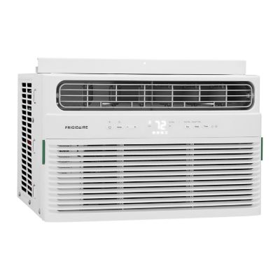 Image showing 8 th Frigidaire 8,000 BTU DOE 115 V Window Air Conditioner Cools 350 sq. ft. with Remote and Wi-Fi Enabled, White