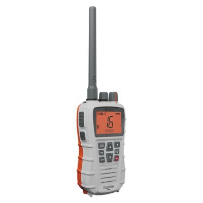 Image showing 7 th Cobra BlueBound 350 - Selectable 6 W Floating Handheld VHF Marine Radio, White