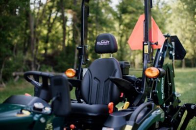 Image showing  Summit TX25H Tractor & Loader & Backhoe w/Quick Hitch Bundle