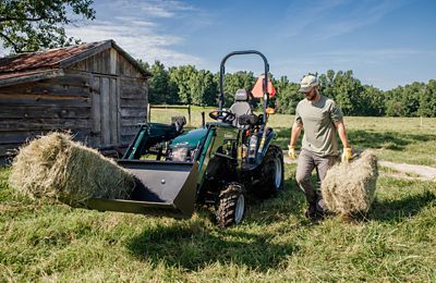Summit Tractors Summit TX25H Tractor & Loader w/Cat 1 Quick Hitch Bundle