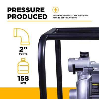 Image showing  2 in. Semi-Trash Transfer Pump with Honda GX200 Engine